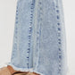 High Rise Acid Wash Flare Jeans