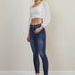 High Rise Ankle Skinny Jeans