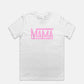 Pink Checkered Mama Bella Canvas Tee