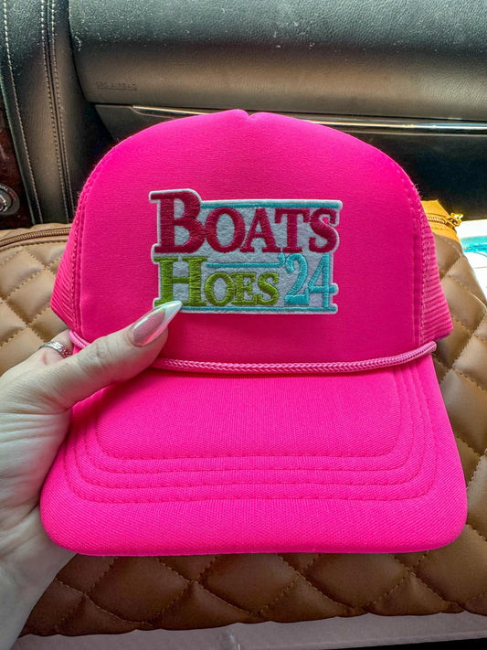 Boats & H Trucker Hat
