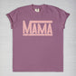 Coral Checkered Mama Comfort Color Tee