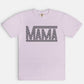 Black Checkered Mama Comfort Color Tee