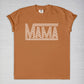 White Checkered Mama Comfort Color Tee