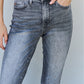 Judy Blue Racquel Full Size High Waisted Stone Wash Slim Fit Jeans