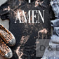 Amen Bleached Graphic Tee
