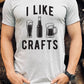 I Like Crafts Beer Crew Neck Softstyle Tee