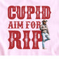Cupid Aim For Rip Valentine Graphic Tee