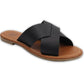 Cross band slide Sandal