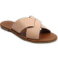 Cross band slide Sandal