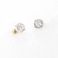 Classic Stone Stud Earrings