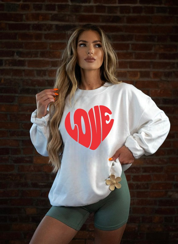 Bubble Love Crew Sweatshirt