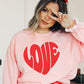 Bubble Love Crew Sweatshirt