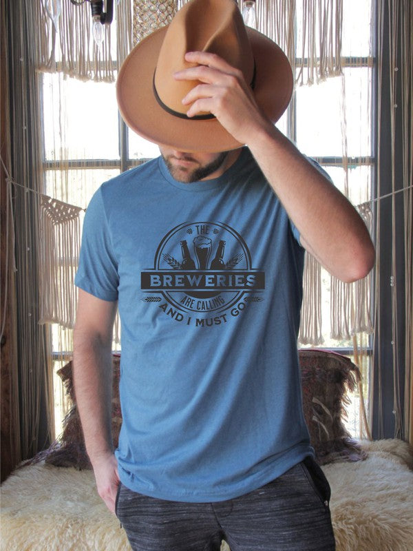 The Breweries are Calling Crew Neck Softstyle Tee