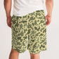 Lan & Co. Branded Deer Retro Camo Mens Jogger Shorts