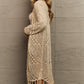 HEYSON Boho Chic Full Size Western Knit Fringe Cardigan