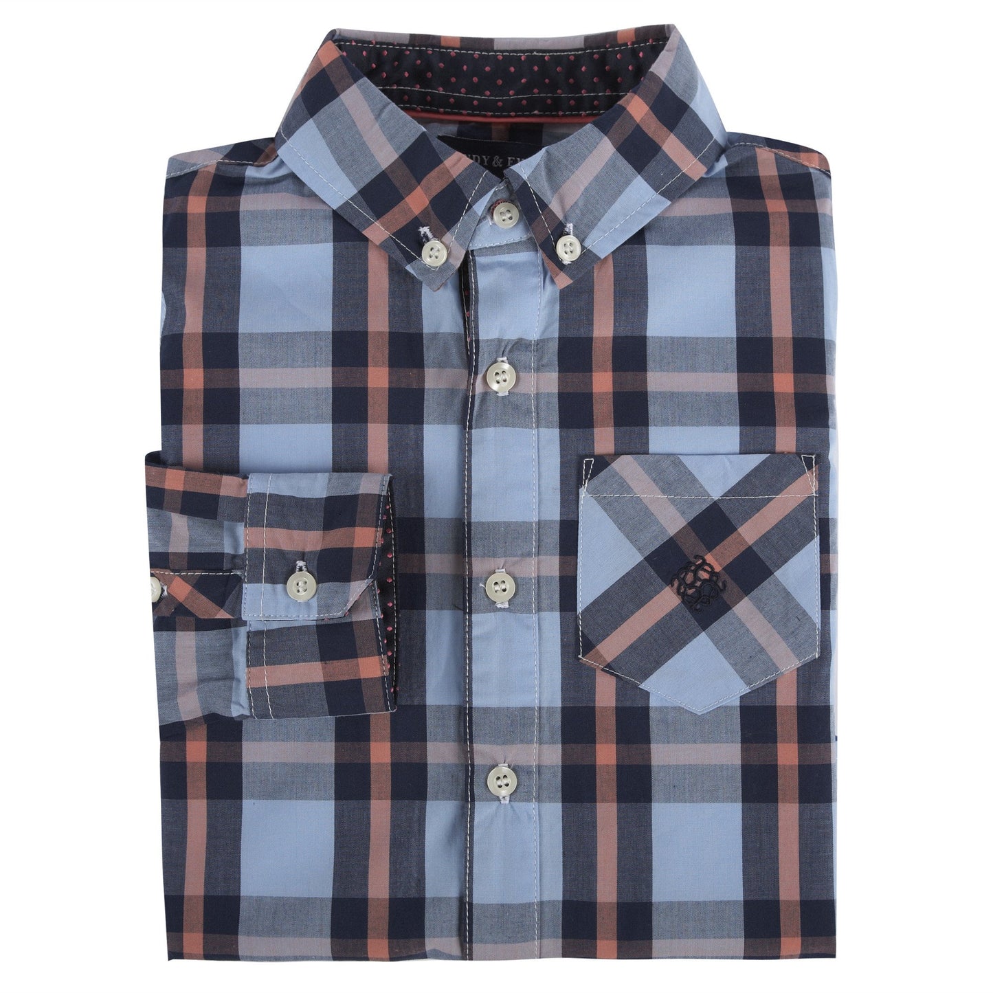 Plaid LongSleeve Button-Down Shirt
