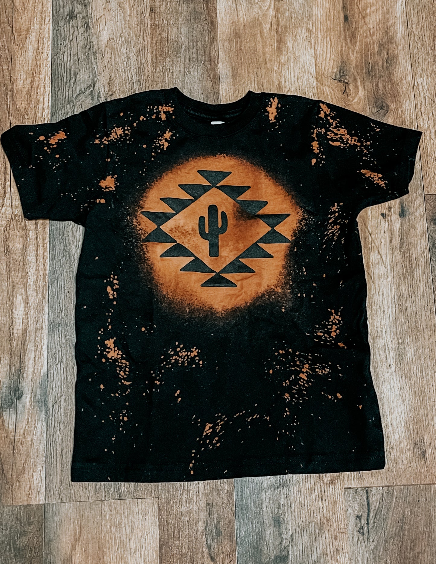 Aztec Cactus Bleached Tee