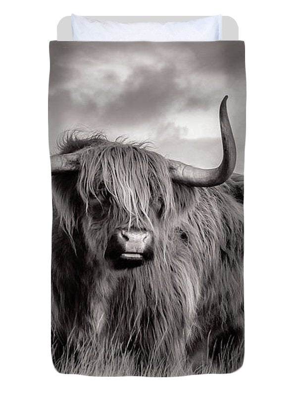 Scottish Highland Cow - Duvet Cover