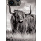 Scottish Highland Cow Sign - Phone Case