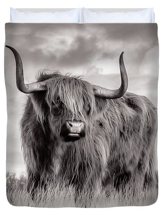 Scottish Highland Cow - Duvet Cover