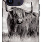 Scottish Highland Cow Sign - Phone Case